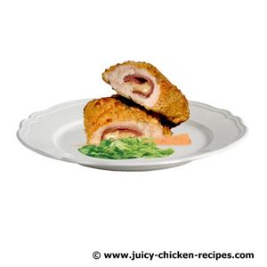 
juicy chicken cordon blue