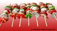 juicy chicken kabobs